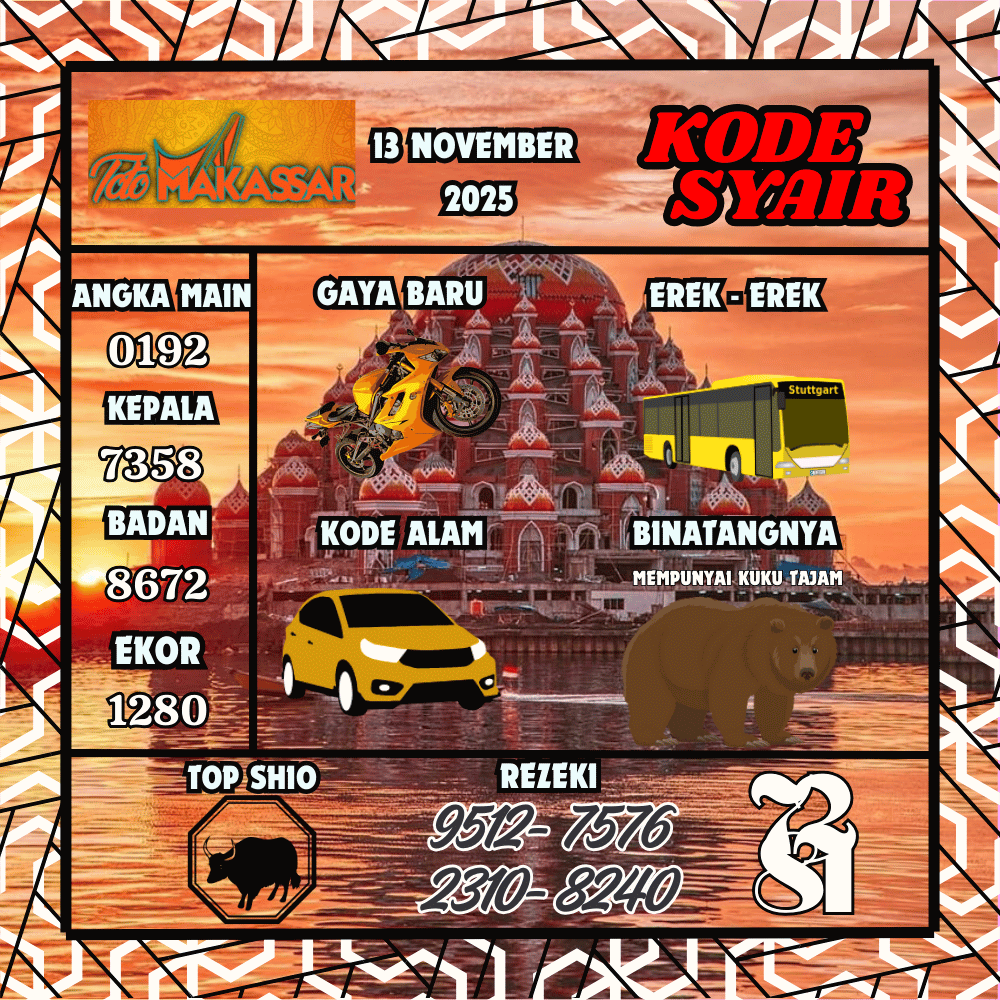 Kode Syair Makasar Pools - November Pools