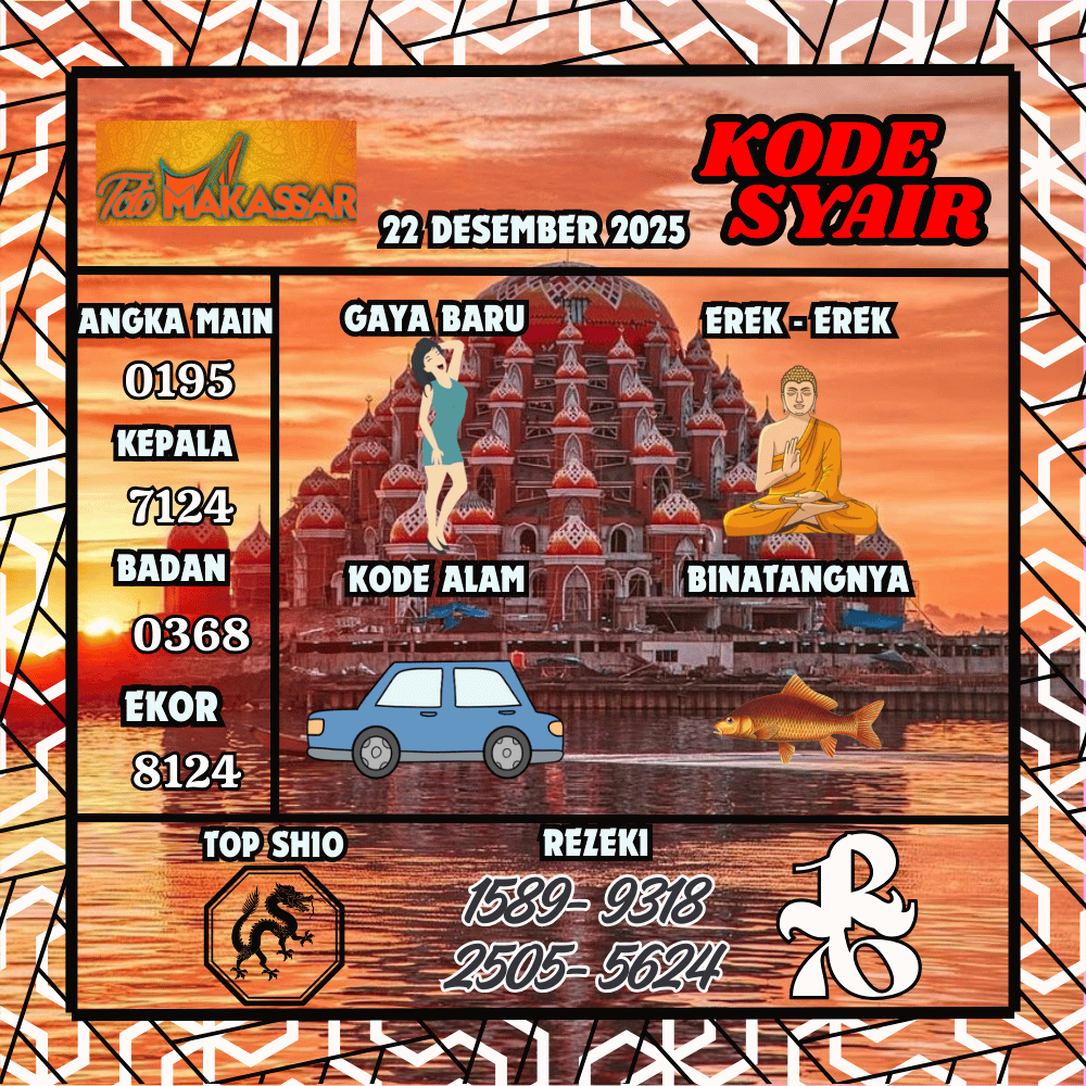 Kode Syair Makasar Pools - Desember Pools