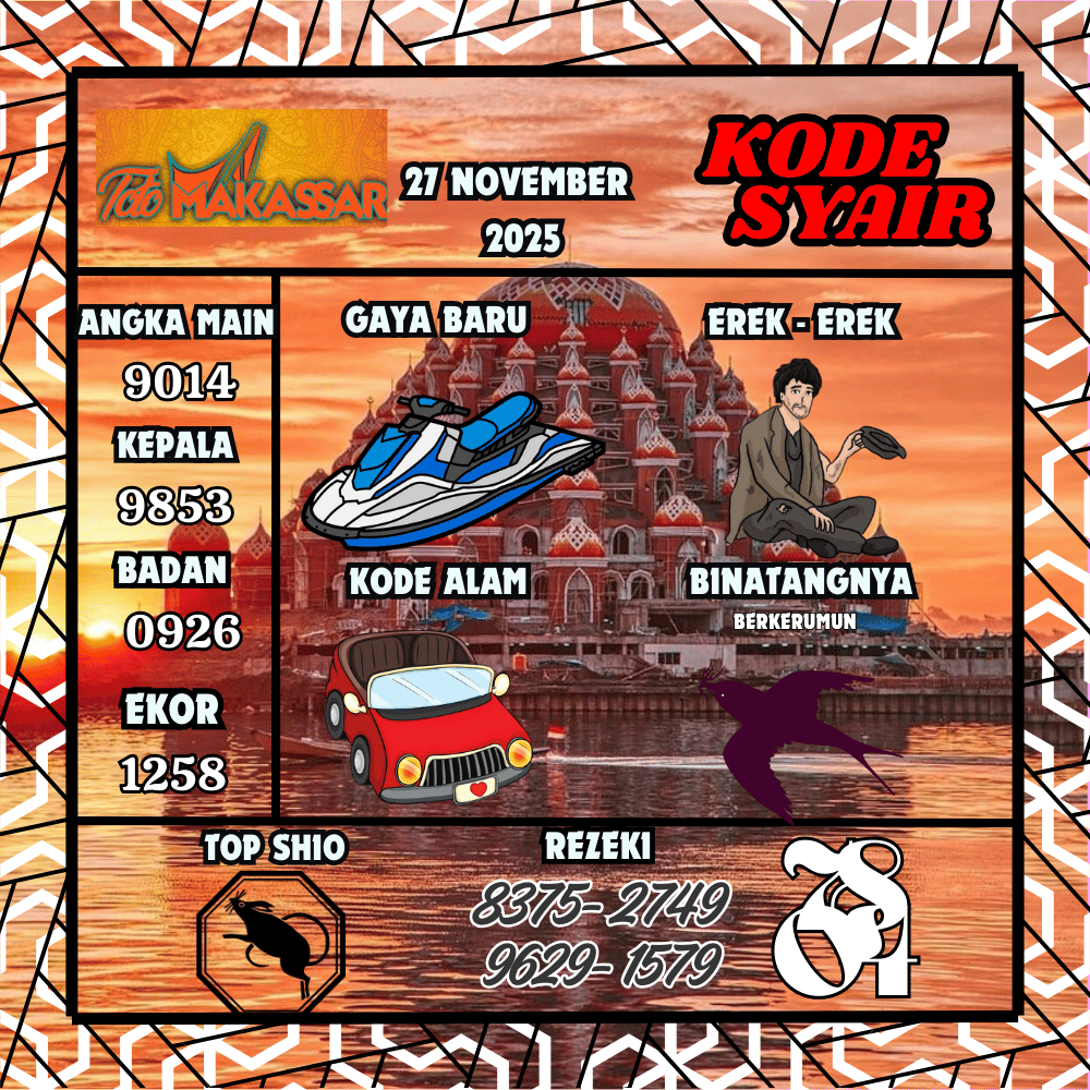 Kode Syair Makasar Pools - November Pools