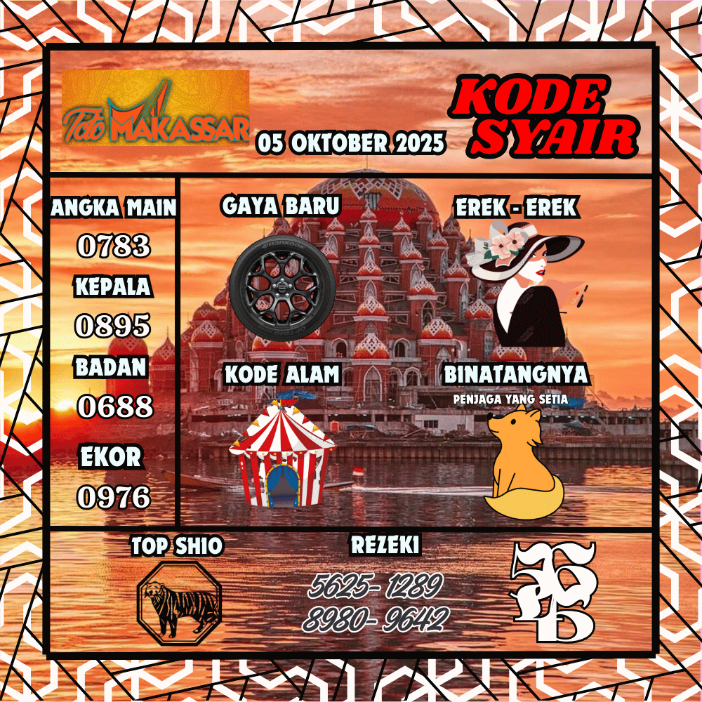 Kode Syair Makassar Pools - Oktober Pools