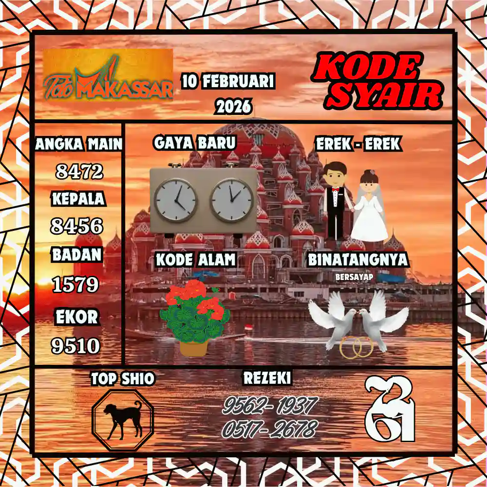 Kode Syair Makasar Pools Februari 2026