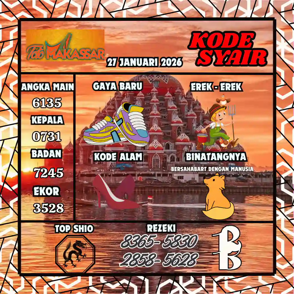 Kode Syair Makasar Pools Januari 2026