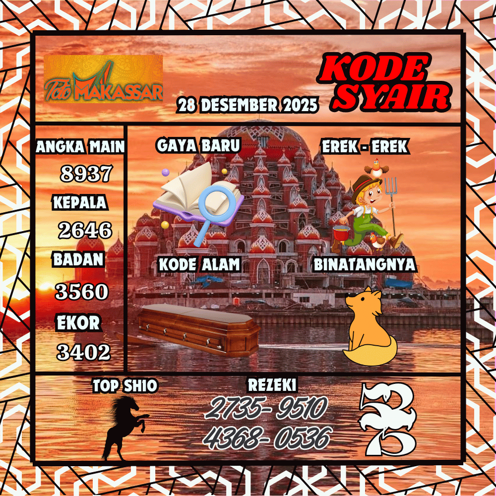 Kode Syair Makasar Pools - Desember Pools