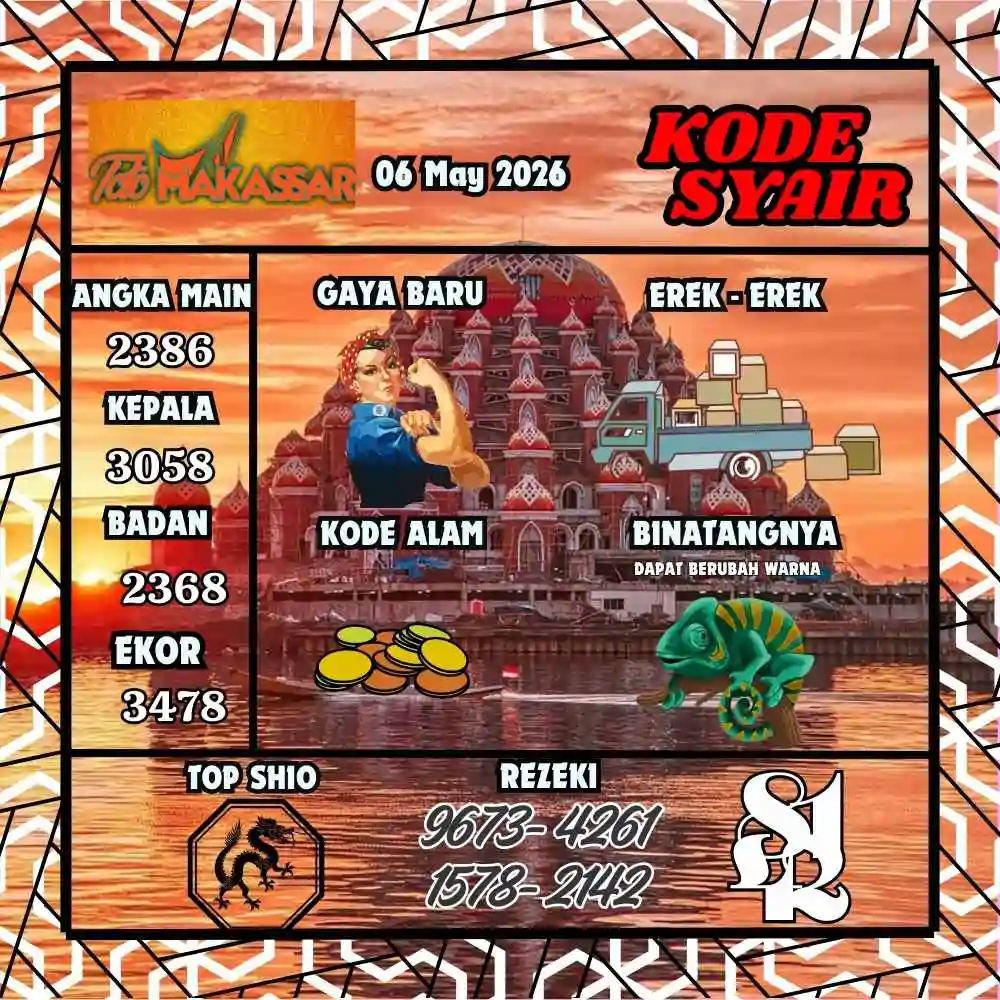 Kode Syair Makasar Pools Mei 2026